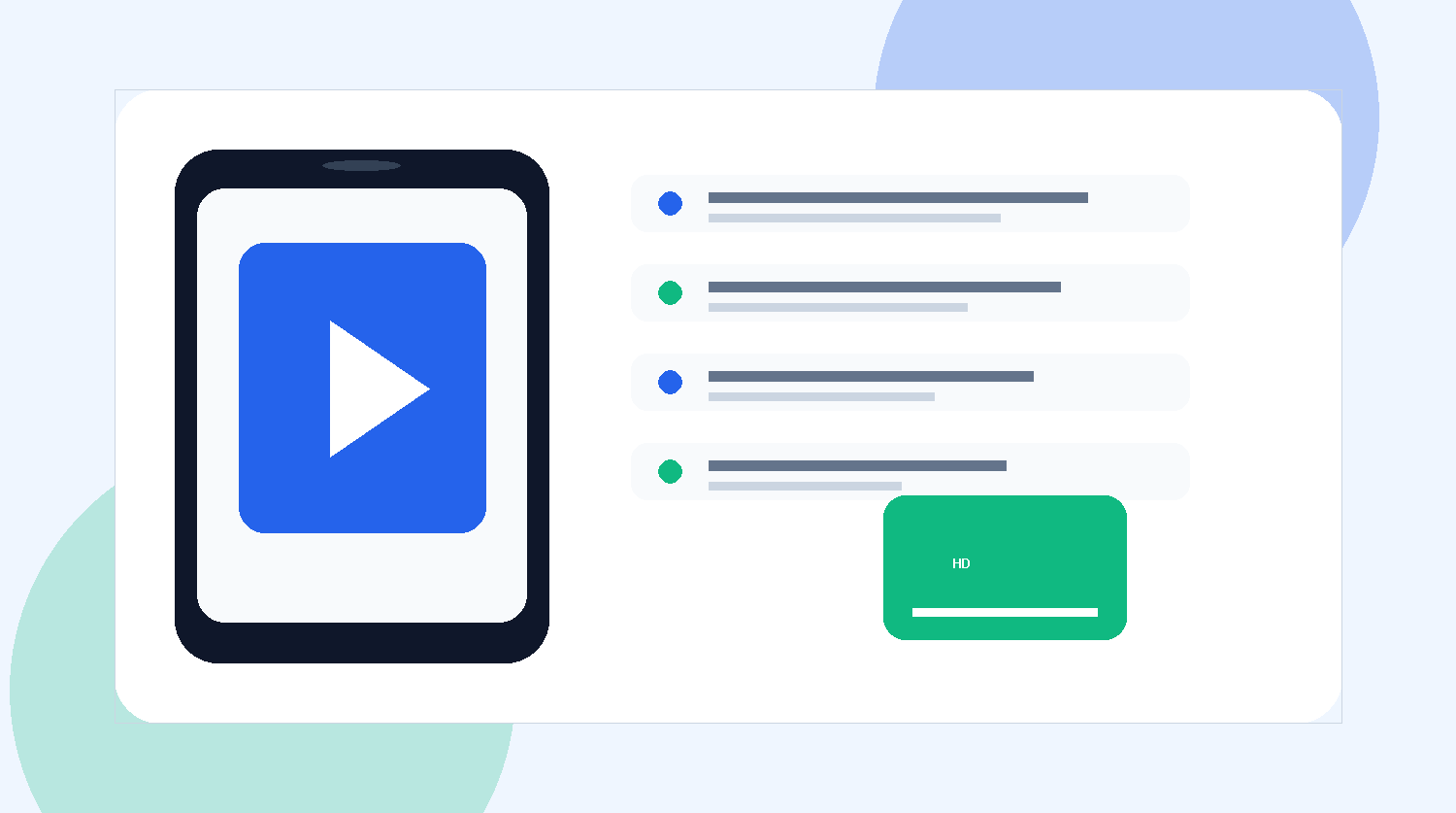 TikTok MP4 downloader illustration